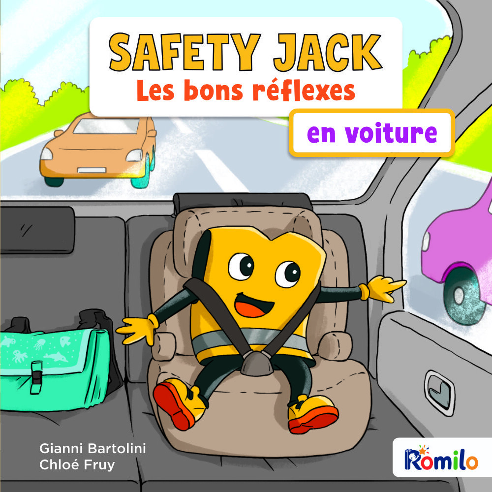 Livre Safety Jack Les bons réflexes – En voiture